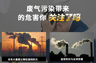 廢氣污染可以帶來多種危害，常見的危害有哪些？
