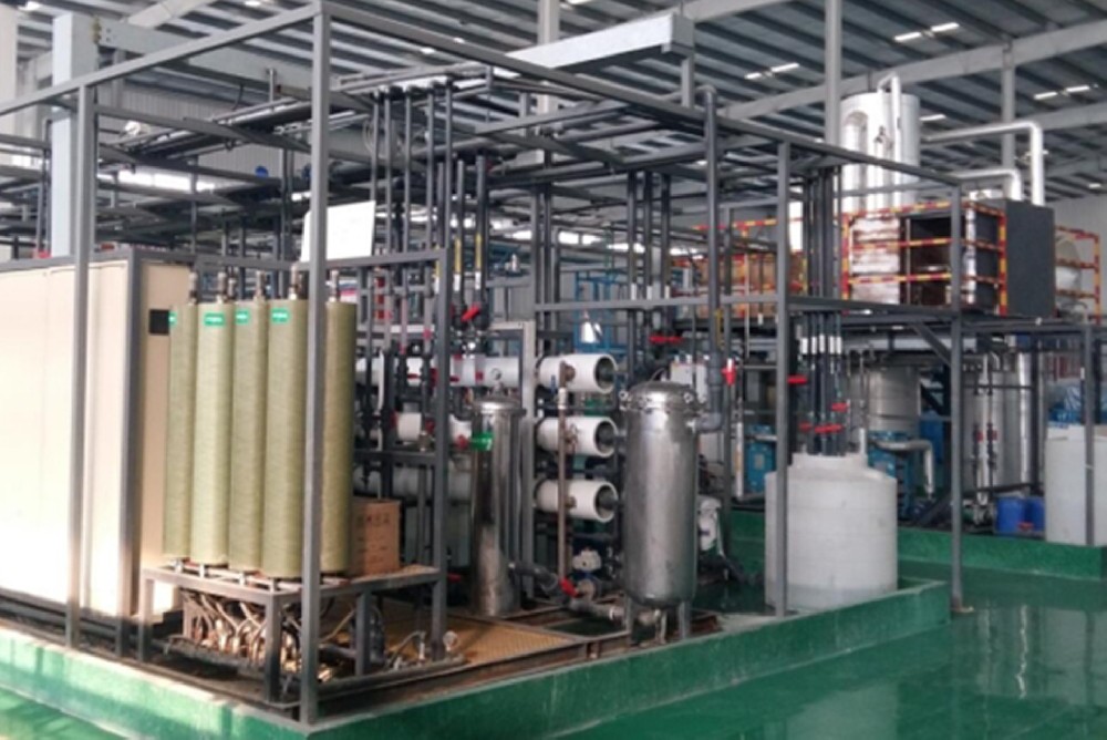 山東某電鍍工業園廢水零排放項目